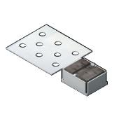 MAG004 - Set de magneti pentru ferestre de vizitare