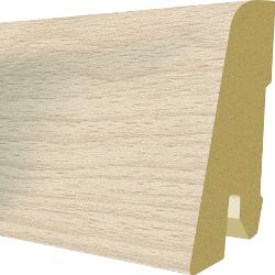 Plinta MDF Egger 60x17 mm, 2,4 m, culoare Stejar Brooklyn Alb