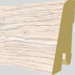 Plinta MDF Egger 60x17 mm, 2,4 m, culoare Stejar Newbury Alb