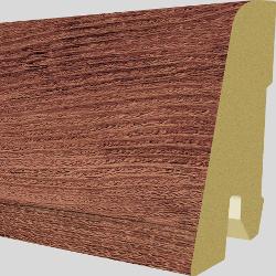 Plinta MDF Egger 60x17 mm, 2,4 m, culoare Stejar Corton Rosu