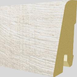 Plinta MDF Egger 60x17 mm, 2,4 m, culoare Stejar Corton Alb