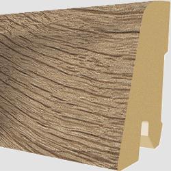 Plinta MDF Egger 60x17 mm, 2,4 m, culoare Stejar Clermont Gri