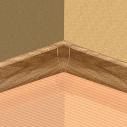 PBY605.128-S4-Set 4 buc piese de colt interior plinta PBC605.128 (stejar country)