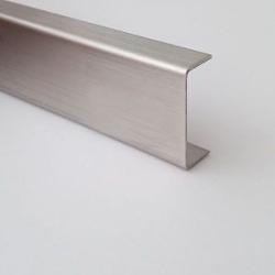 Profil U decorativ din inox