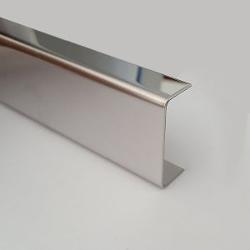 Profil U decorativ din inox