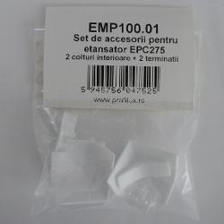 EMP100 - Set de accesorii pentru etansator EPC275 (2 colturi interioare + 2 terminatii)