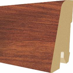 Plinta MDF Egger 60x17 mm, 2,4 m, culoare Merbau