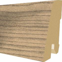 Plinta MDF Egger 60x17 mm, 2,4 m, culoare Frasin Balmoral gri brun