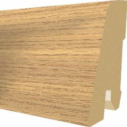 Plinta MDF Egger 60x17 mm, 2,4 m, culoare Stejar Punata