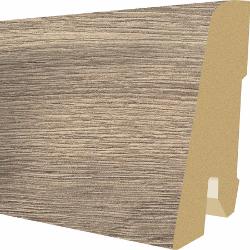 Plinta MDF Egger 60x17 mm, 2,4 m, culoare Stejar Crossville Gri