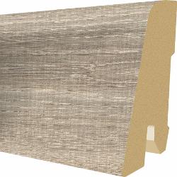 Plinta MDF Egger 60x17 mm, 2,4 m, culoare Stejar Bardolino gri