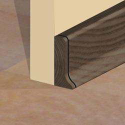 PBS505.162-S4 - Set 4 bucati piese inchidere stanga culoare wenge pentru plinta PBC505