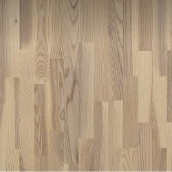 Parchet triplustratificat Polarwood Frasin Living Alb Mat 3 lamele