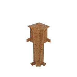 Set 2 buc. colt interior pentru plinta MDF, culoare fag natur