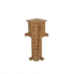 Set 2 buc. colt interior pentru plinta MDF, culoare stejar natur