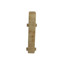 Set 2 buc. conectori pentru plinta MDF, culoare stejar crem