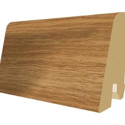 Plinta MDF Egger 60x17 mm, 2, 4 m, culoare Stejar Natur cu crapaturi