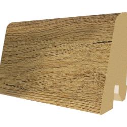 Plinta MDF Egger 60x17 mm, 2, 4 m, culoare Stejar Brut natur