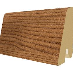 Plinta MDF Egger 60x17 mm, 2, 4 m, culoare Nuc Maro