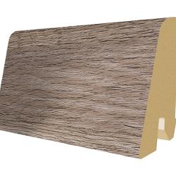 Plinta MDF Egger 60x17 mm, 2, 4 m, culoare Stejar Rustic gri