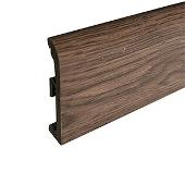 Plinta din polimer culoare stejar cafea 80 mm Plinta din polimer culoare stejar cafea 80 mm