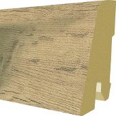 Plinta MDF Egger 60x17 mm, 2,4 m, culoare Stejar Rillington Inchis