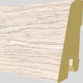 Plinta MDF Egger 60x17 mm, 2,4 m, culoare Stejar Newbury Alb