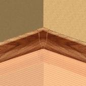 PBY605.124-S4-Set 4 buc piese de colt interior plinta PBC605.124 (stejar cognac)