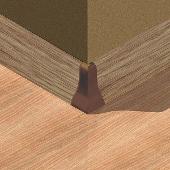 PBE605.128-S4-Set 4 buc piese de colt exterior plinta PBC605.128 (stejar country)