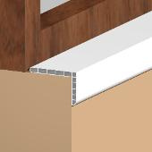 GEI10 - Glaf interior, economic, din PVC 90 mm