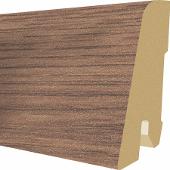 Plinta MDF Egger 60x17 mm, 2,4 m, culoare Stejar Bourbon inchis