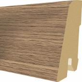 Plinta MDF Egger 60x17 mm, 2,4 m, culoare Stejar Valley mocca