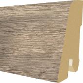 Plinta MDF Egger 60x17 mm, 2,4 m, culoare Stejar Crossville Gri