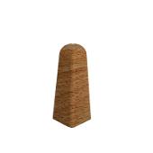 Set 2 buc. colt exterior pentru plinta MDF, culoare fag natur