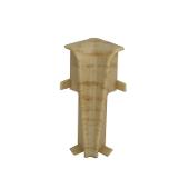 Set 2 buc. colt interior pentru plinta MDF, culoare stejar crem Set 2 buc. colt interior pentru plinta MDF, culoare stejar crem