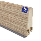 Plinta MDF Egger AQUA+ 60x17 mm, 2,4 m, culoare Stejar Valley afumat