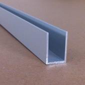 UPA20 - Profil U din aluminiu, 13,5x20x1,2mm