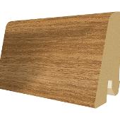 Plinta MDF Egger 60x17 mm, 2, 4 m, culoare Stejar Natur cu crapaturi