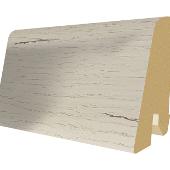 Plinta MDF Egger 60x17 mm, 2, 4 m, culoare Stejar Nisip cu crapaturi