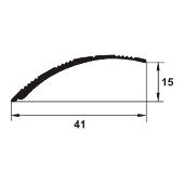 DSB41 - Trecere perforata din alama regala, 41mm