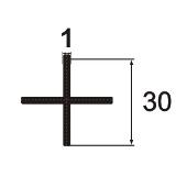 DST101 - Distantiere 1 mm, set 200 buc