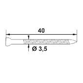 SOD406.G12 - Set 12 buc holzsuruburi si dibluri pentru pragurile PLA30, PLF31