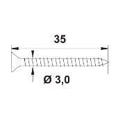 SSS302 - Set 12 buc holzsuruburi cu dibluri pentru LTI407 si PTS537