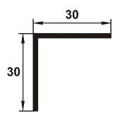 LCB307 - Cornier din PVC 30x30 mm