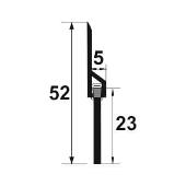 PPN251 - Perie pentru usi din PVC