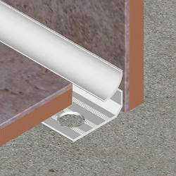 EIT107 - Bagheta colt interior 10mm adancimne din eloxALUM20